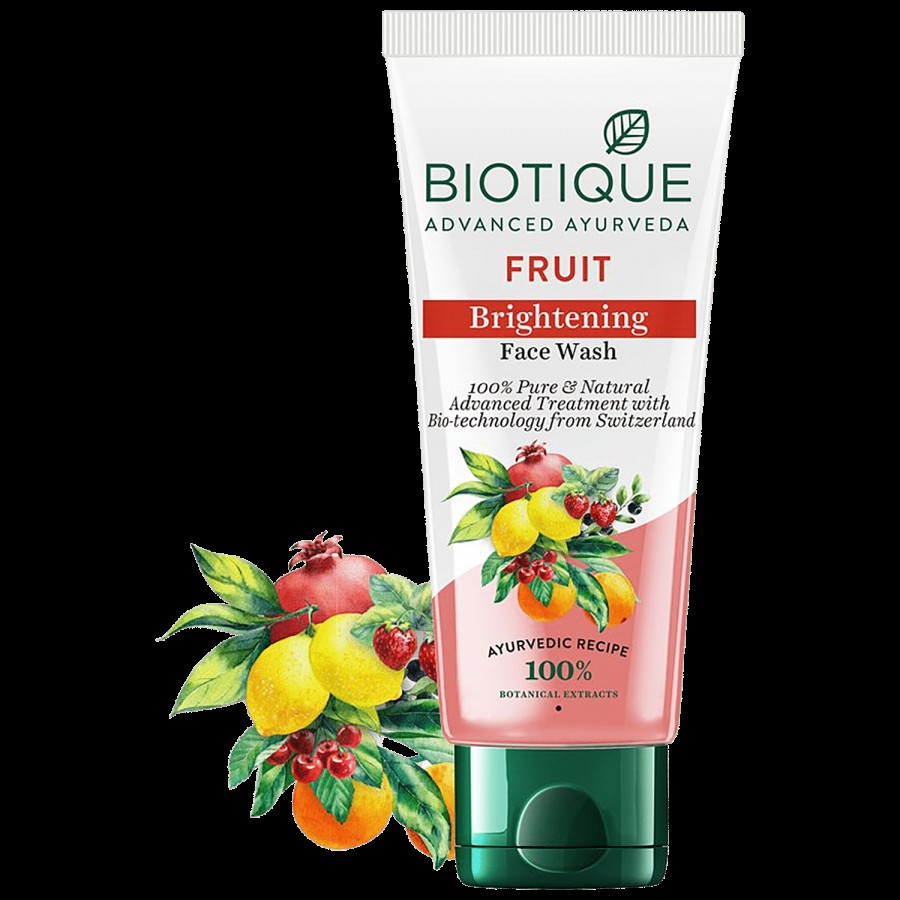 BIOTIQUE Brightening Face Wash - Fruit