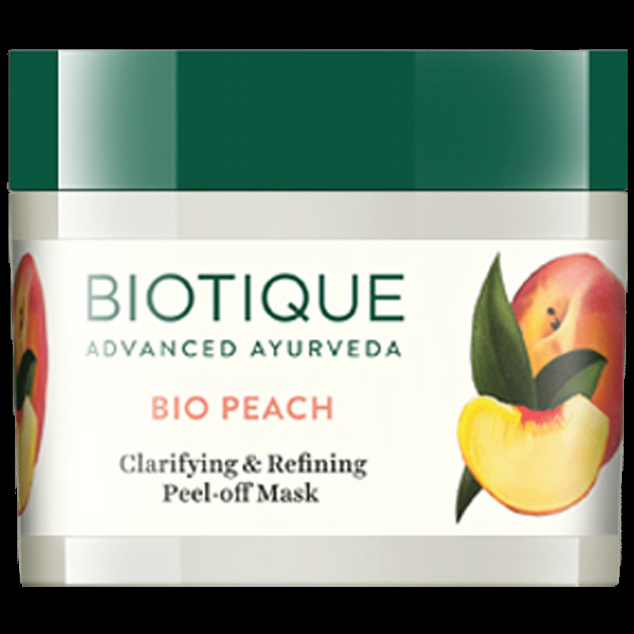 BIOTIQUE Clarifying & Refining Peel Off Mask - Peach