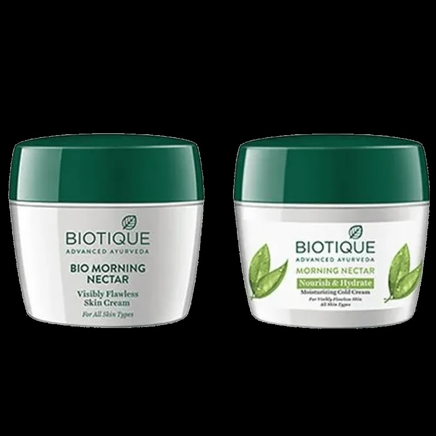 BIOTIQUE Morning Nectar Nourish & Hydrate Moisturizing Cold Cream