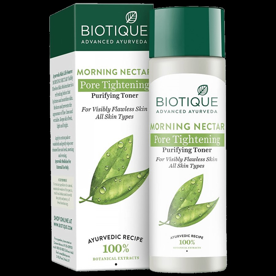 BIOTIQUE Pore Tightening Purifying Toner - Morning Nectar