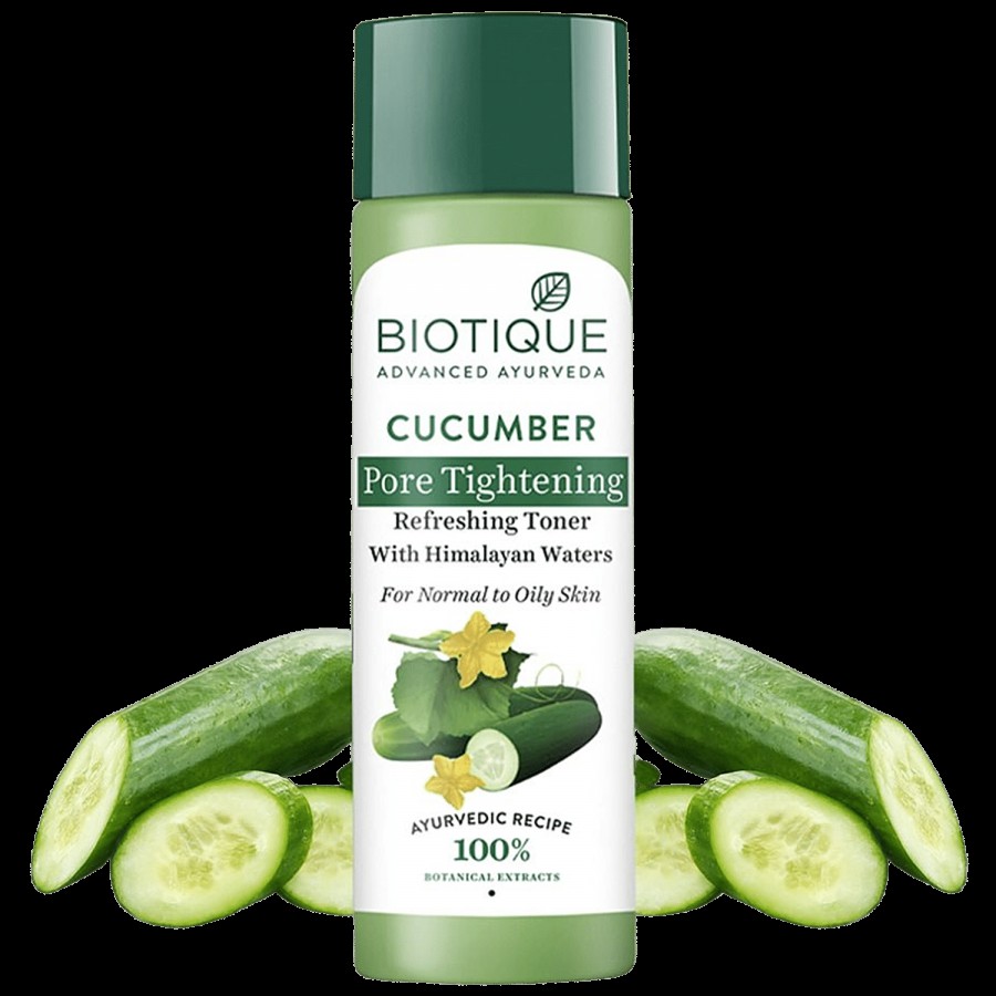 BIOTIQUE Pore Tightening Refreshing Toner - Cucumber