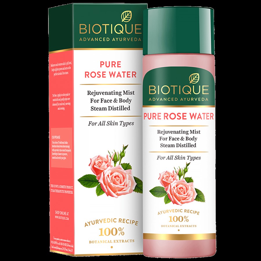 BIOTIQUE Pure Rose Toner