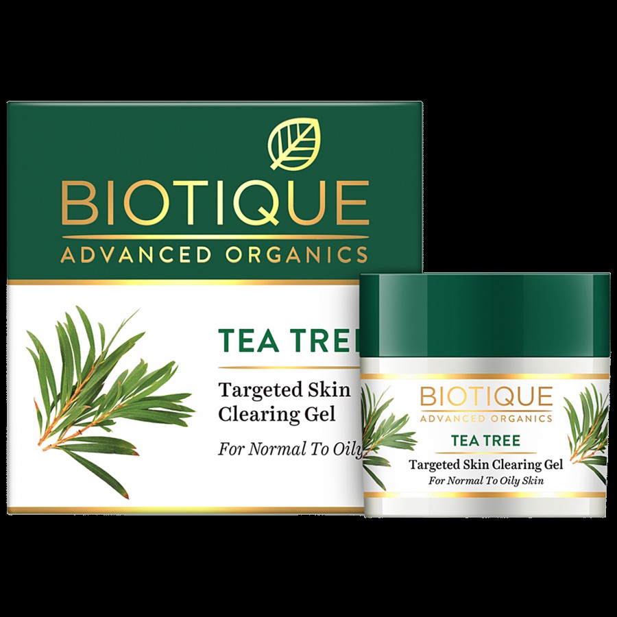 BIOTIQUE Tea Tree Targeted Skin Clearing Gel