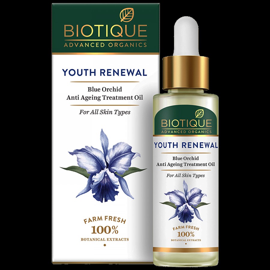 BIOTIQUE Youth Renewal - Blue Orchid Anti Ageing Treatment Oil