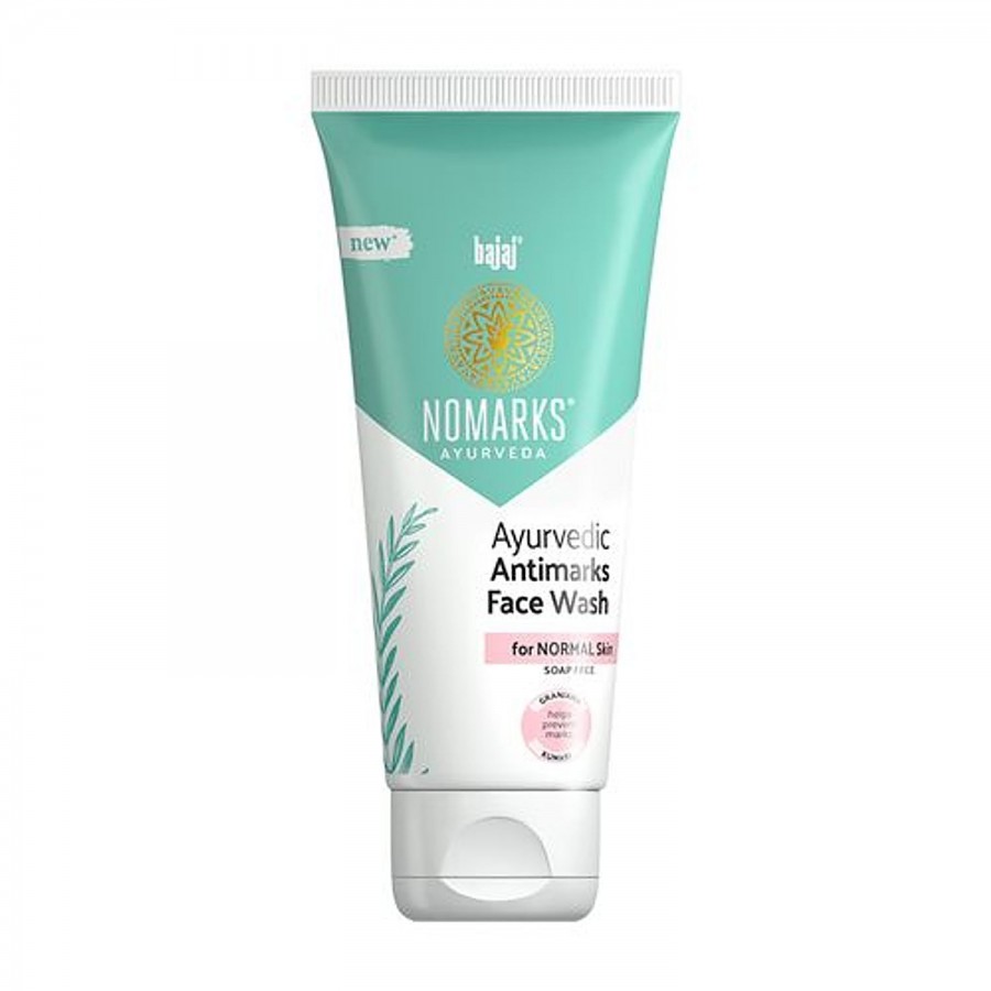 Bajaj Nomarks Ayurvedic Antimarks Face Wash - Helps Prevent Marks