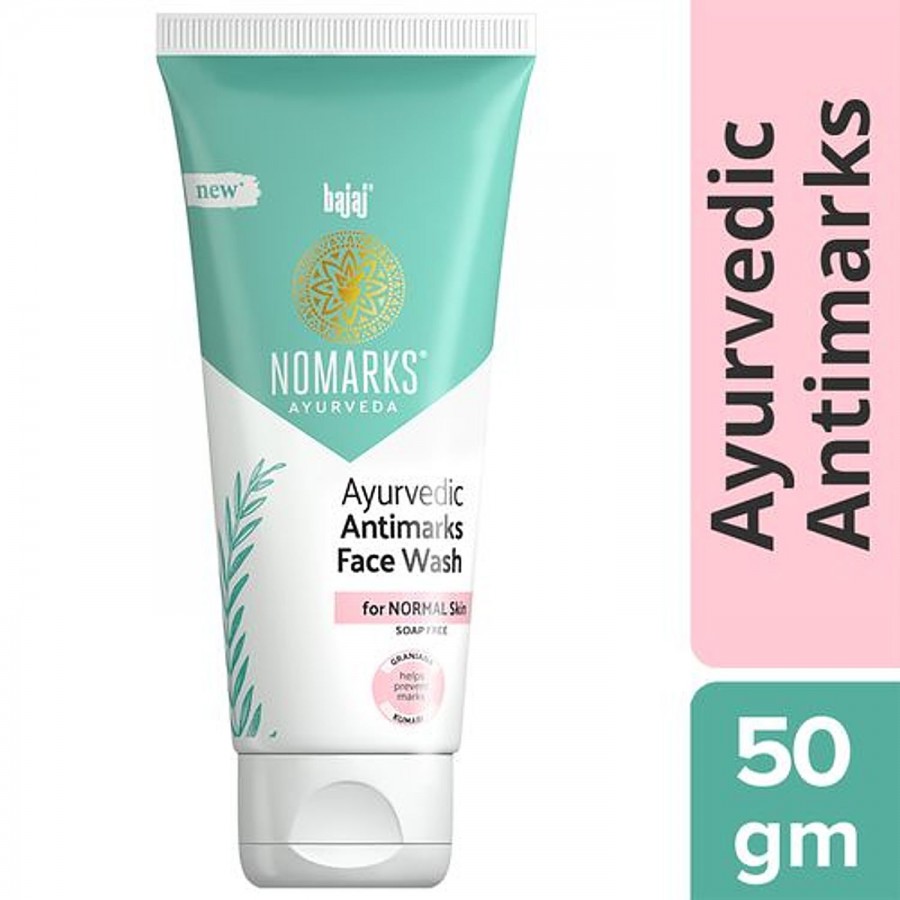 Bajaj Nomarks Ayurvedic Antimarks Face Wash - Helps Prevent Marks