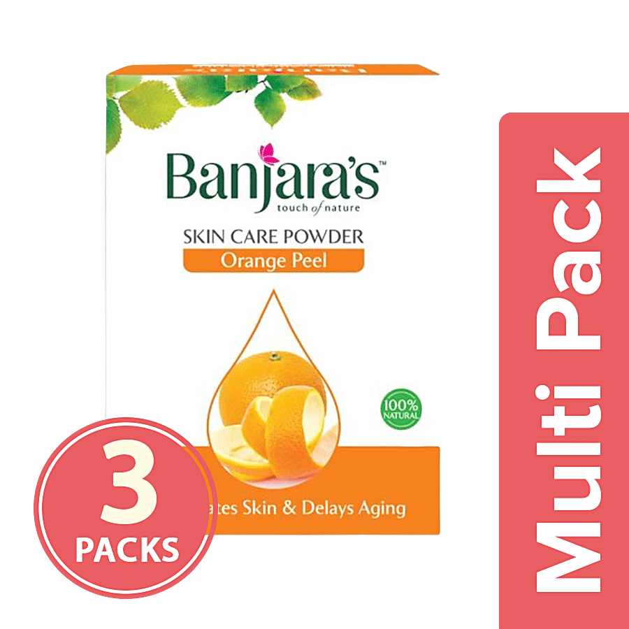 Banjara's Orange Peel Powder - Pure Herb