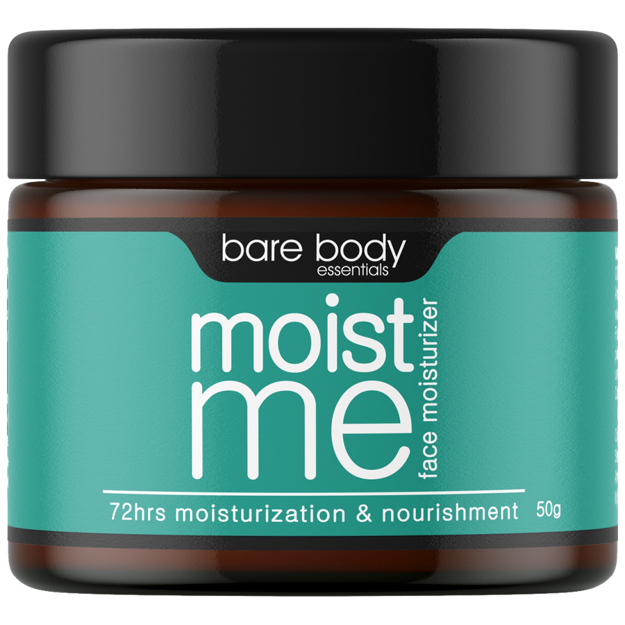 Bare Body Essentials Moist Me Face Moisturizer - Hydrates & Nourishes Skin