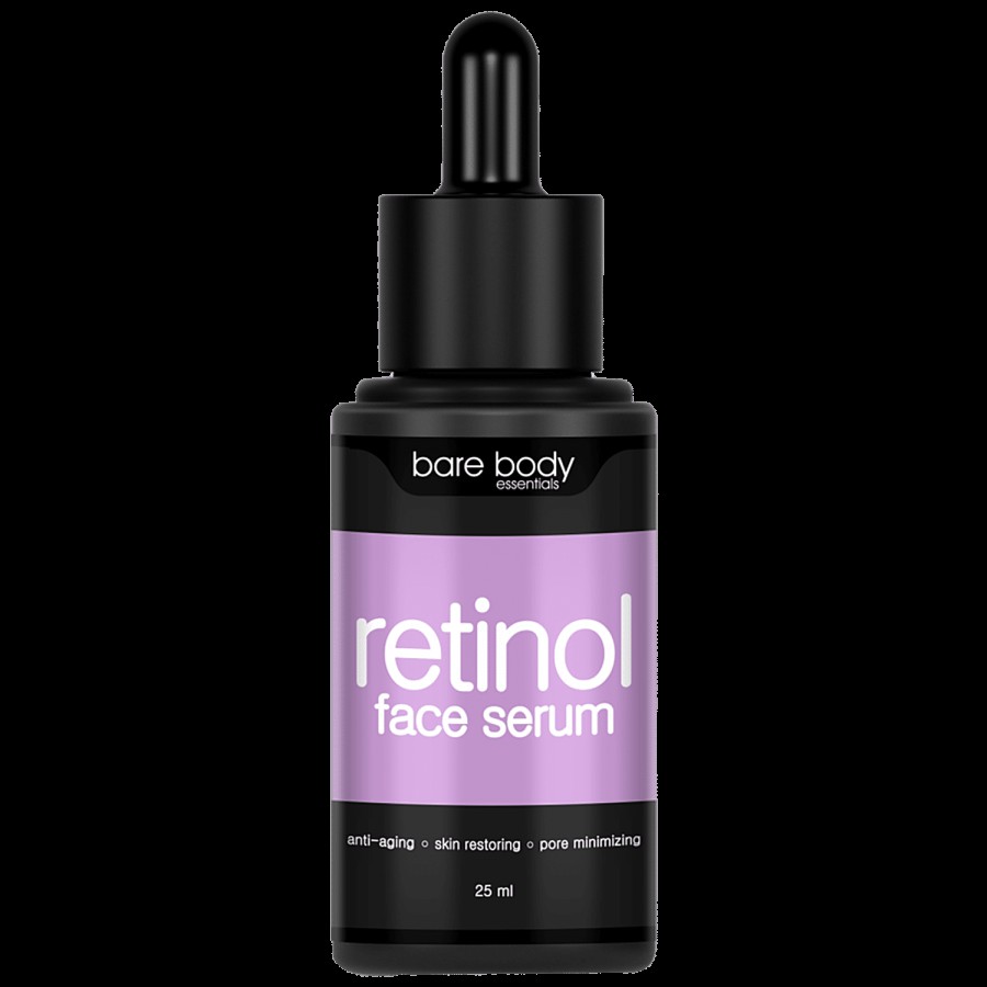 Bare Body Essentials Retinol Face Serum - For Anti-Aging