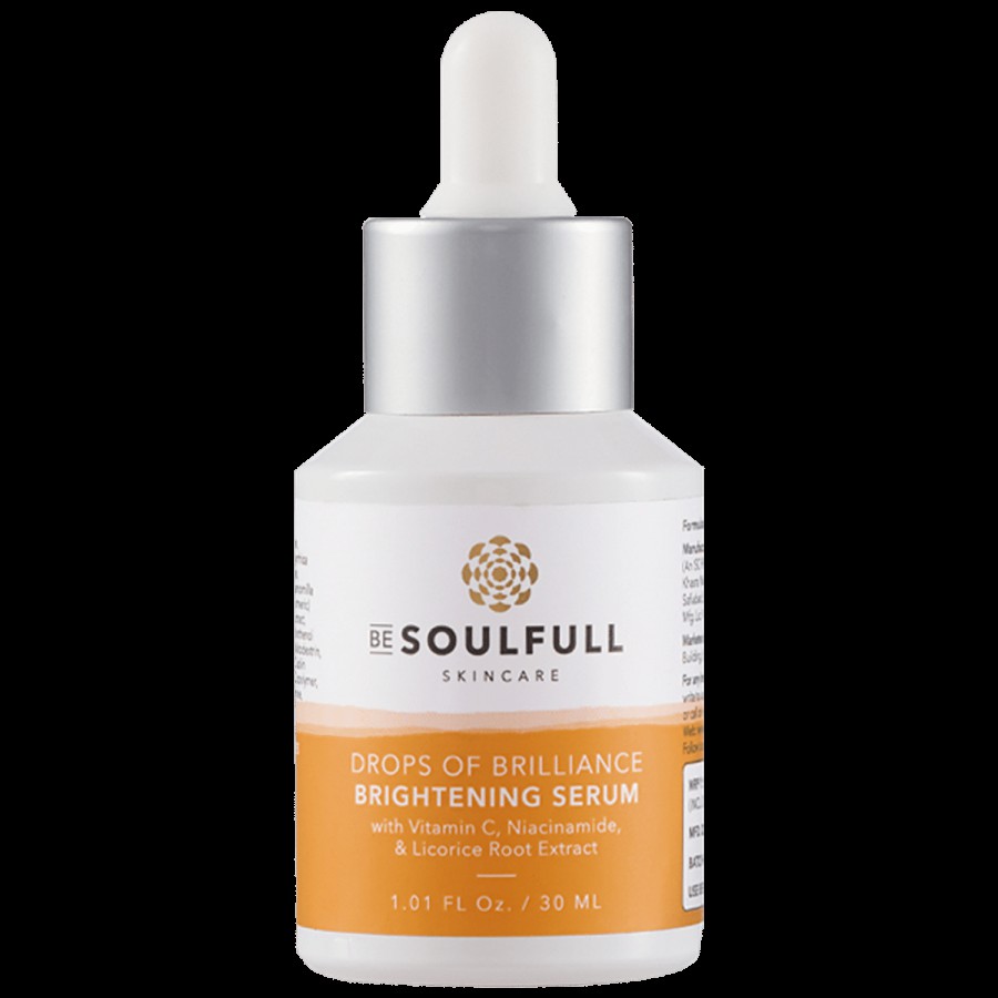 Be Soulfull Brightening Serum - With Vitamin C