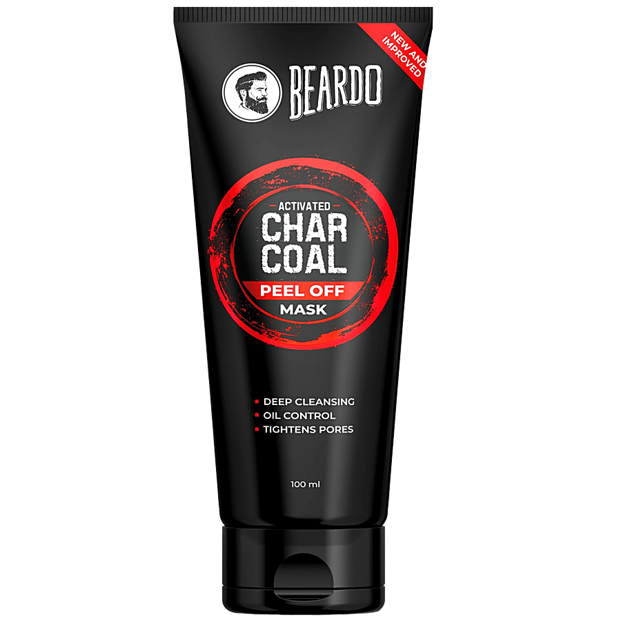 Beardo Activated Charcoal Peel Off Mask