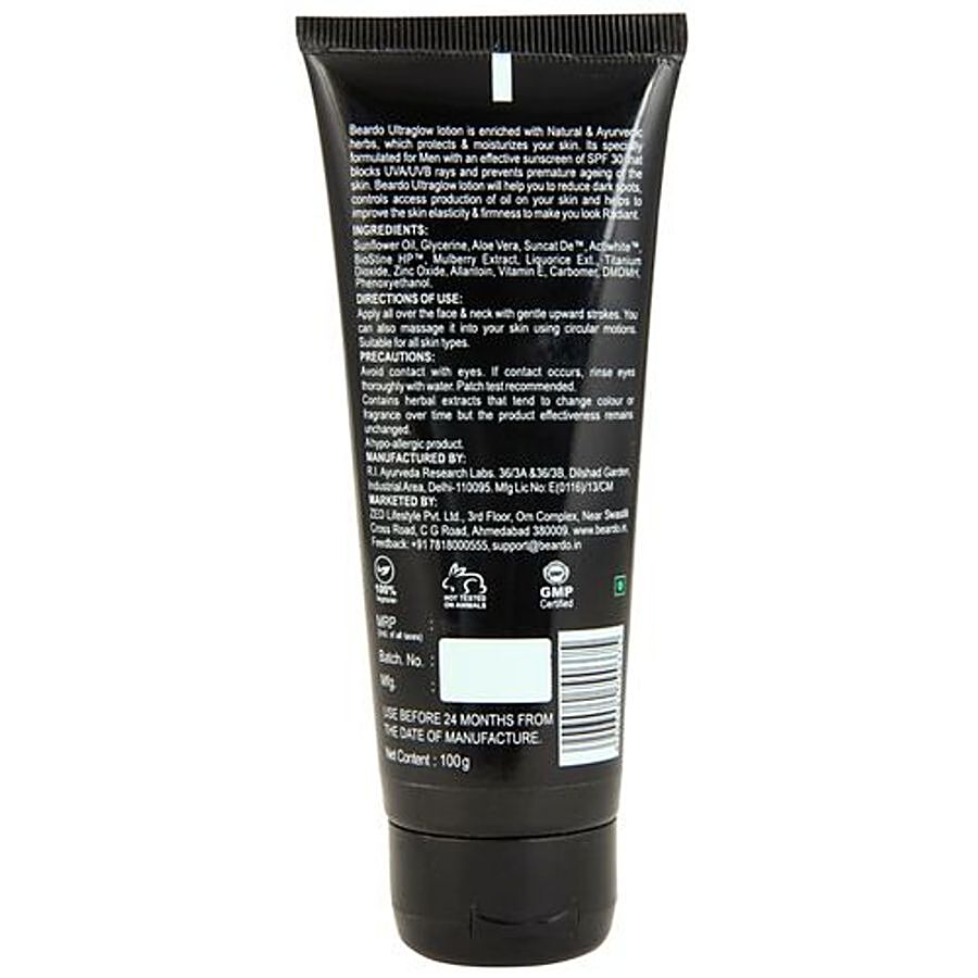 Beardo Ultraglow All-In-1 Mens Face Lotion