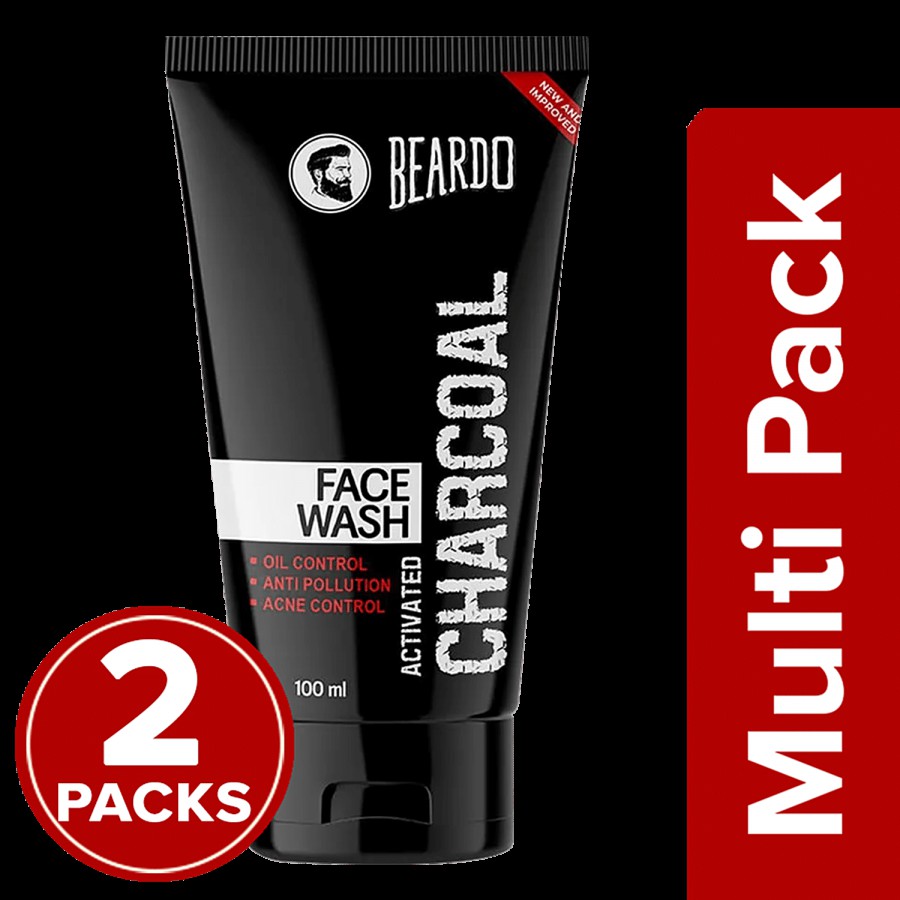 Beardo Activated Charcoal Facewash