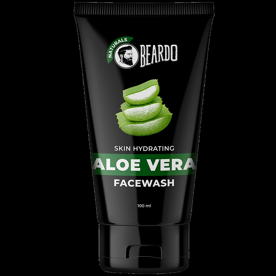 Beardo Naturals - Skin Hydrating Aloe Vera Face Wash