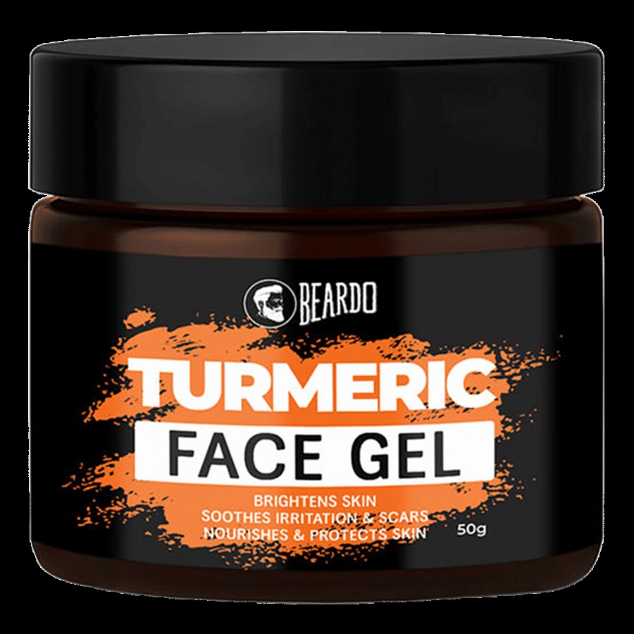 Beardo Skin Brightening Massage Gel - Turmeric