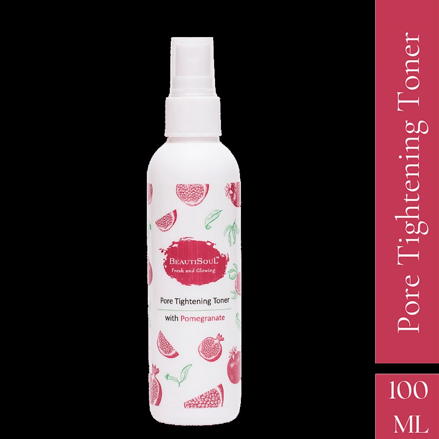 Beautisoul Pore Tightening Face Toner With Pomegranate - Alcohol-Free