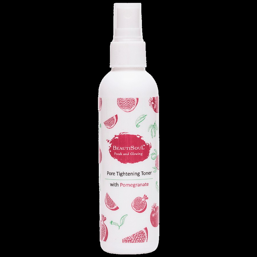 Beautisoul Pore Tightening Face Toner With Pomegranate - Alcohol-Free