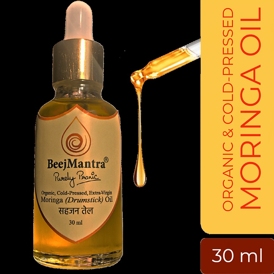 BeejMantra Moringa Oil - Organic