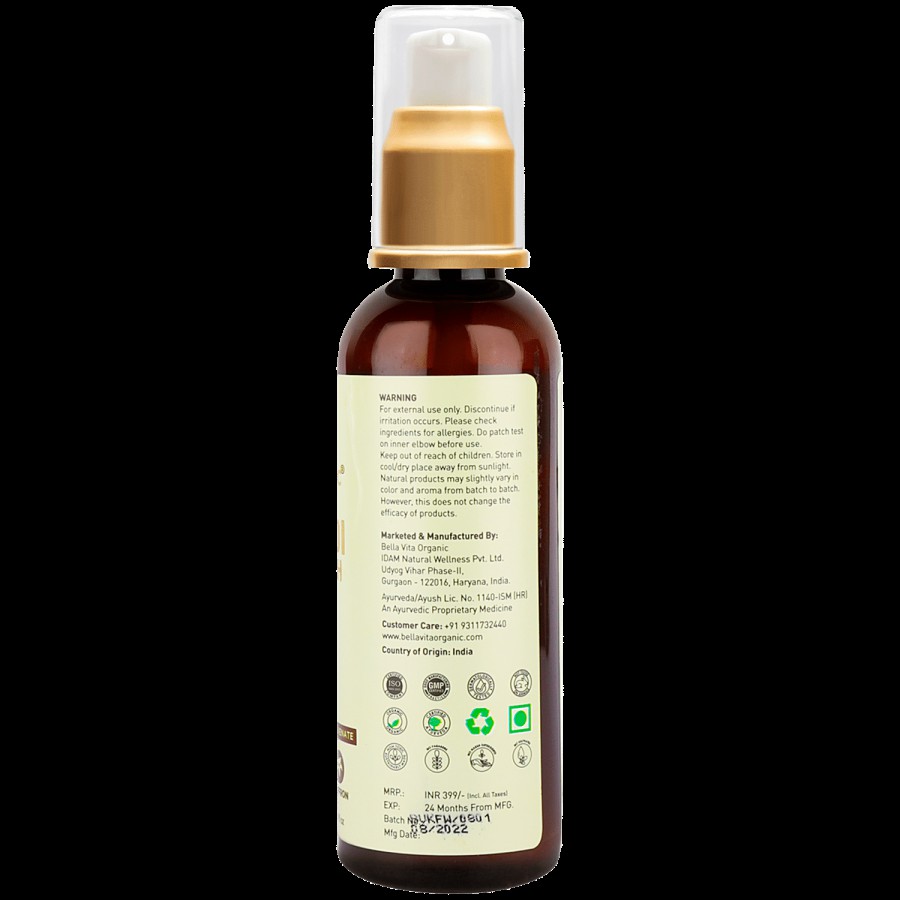 Bella Vita Organic Kumkumadi Face Wash With Turmeric