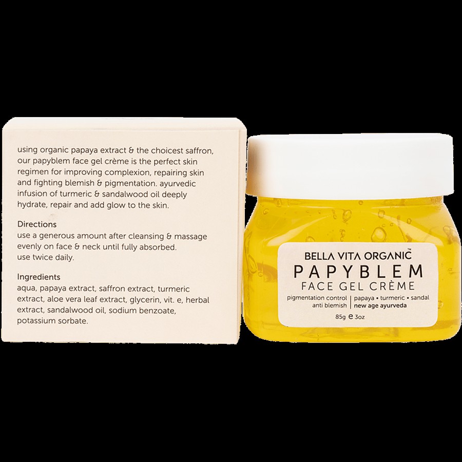 Bella Vita Organic PapyBlem Face Gel Cream