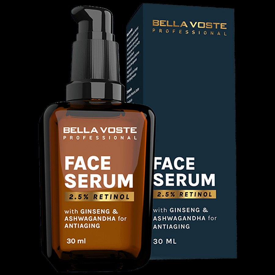 Bella Voste Professional Face Serum - 2.5% Retinol