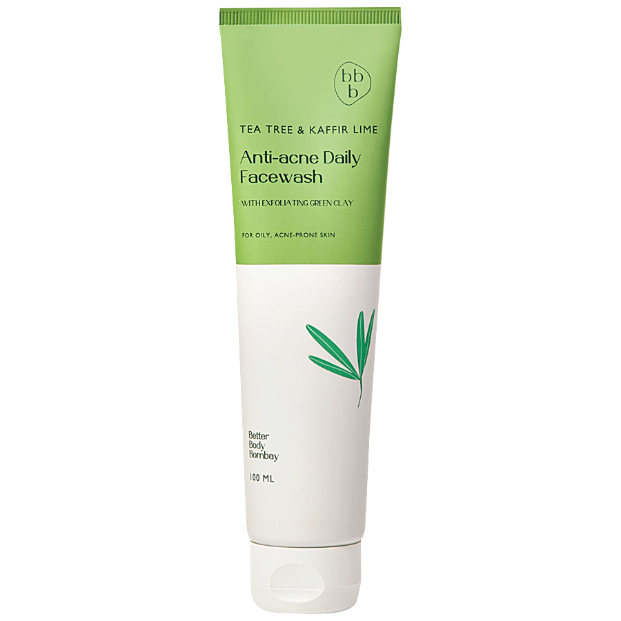 Better Body Bombay  Anti-acne Daily Face - Tea Tree & Kaffir Lime