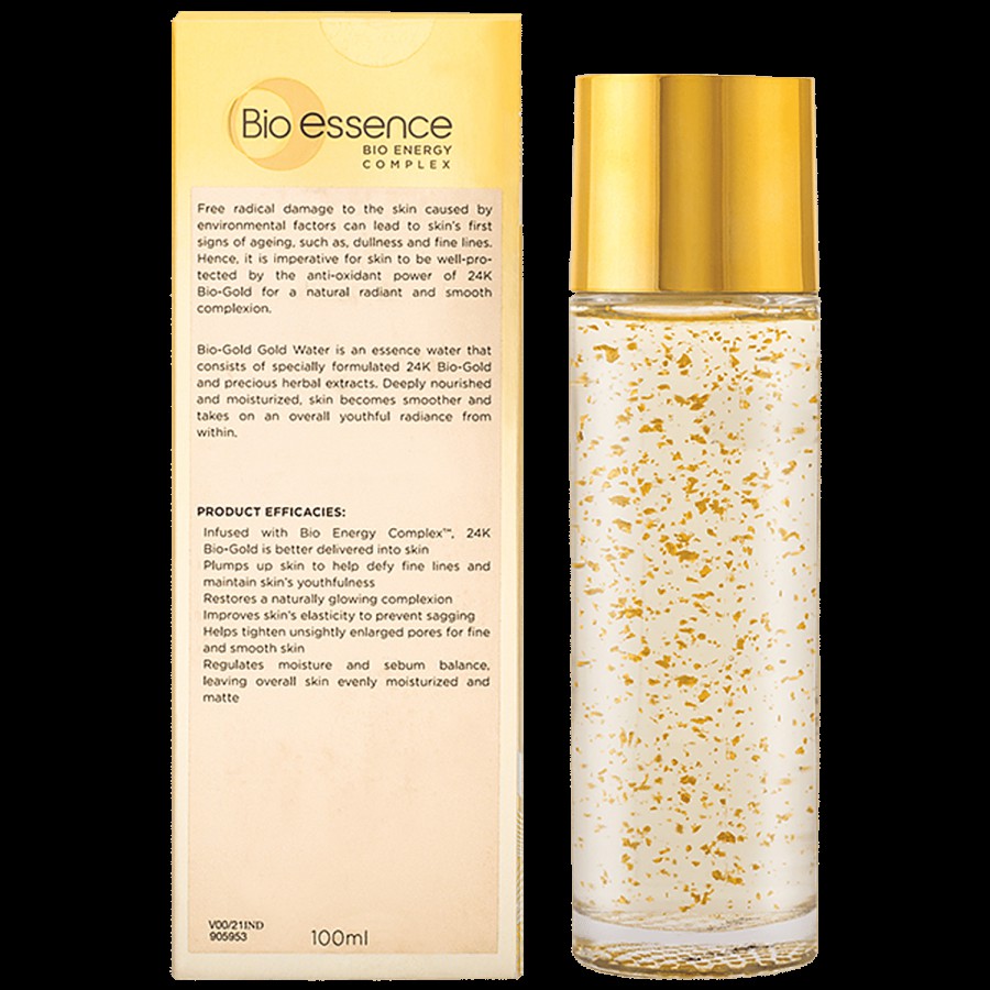 Bio-essence Bio-Gold Gold Water Essence - For Glowing & Smooth Skin