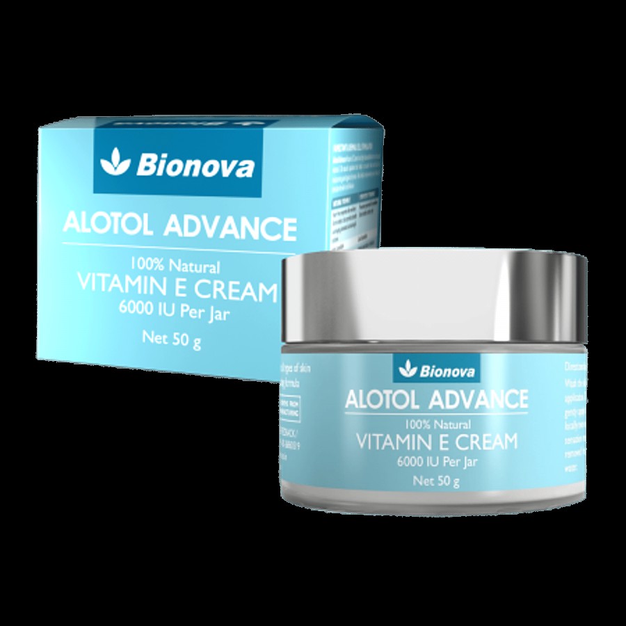 Bionova Alotol Advance Deep Moisturizing Cream - With 100% Natural Vitamin E