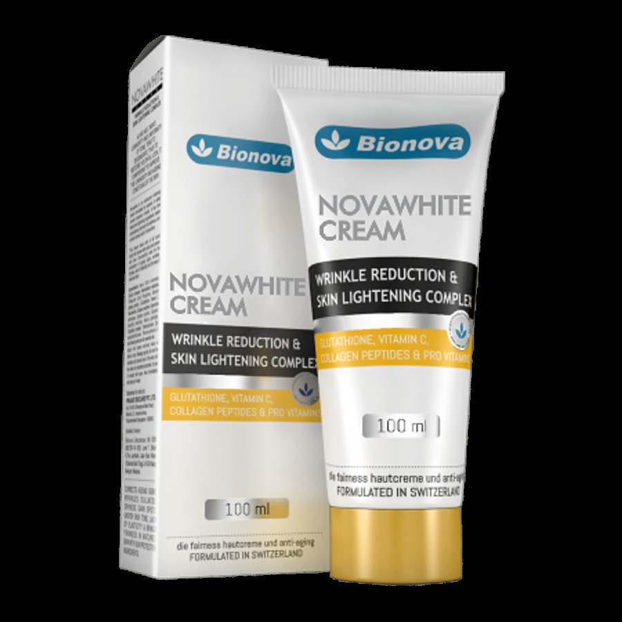 Bionova Novawhite Glutathione & Vitamin C Cream - For Men & Women