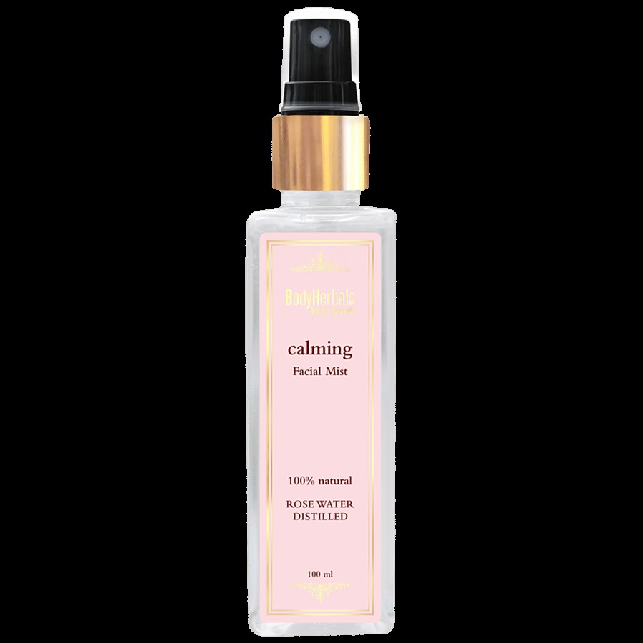 BodyHerbals Calming Facial Mist - Rose Water Distilled