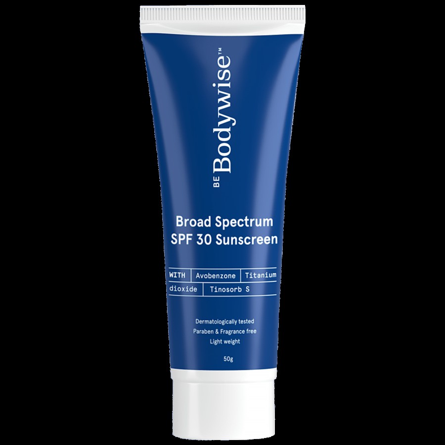 Bodywise Broad Spectrum SPF 30 Sunscreen - Light Weight