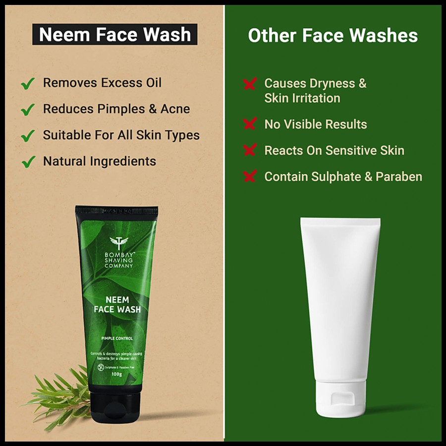 Bombay Shaving Company Neem Face Wash