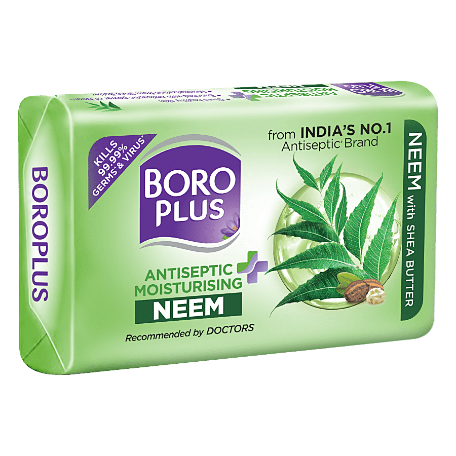 Boroplus Antiseptic + Moisturising Neem Soap - With Shea Butter