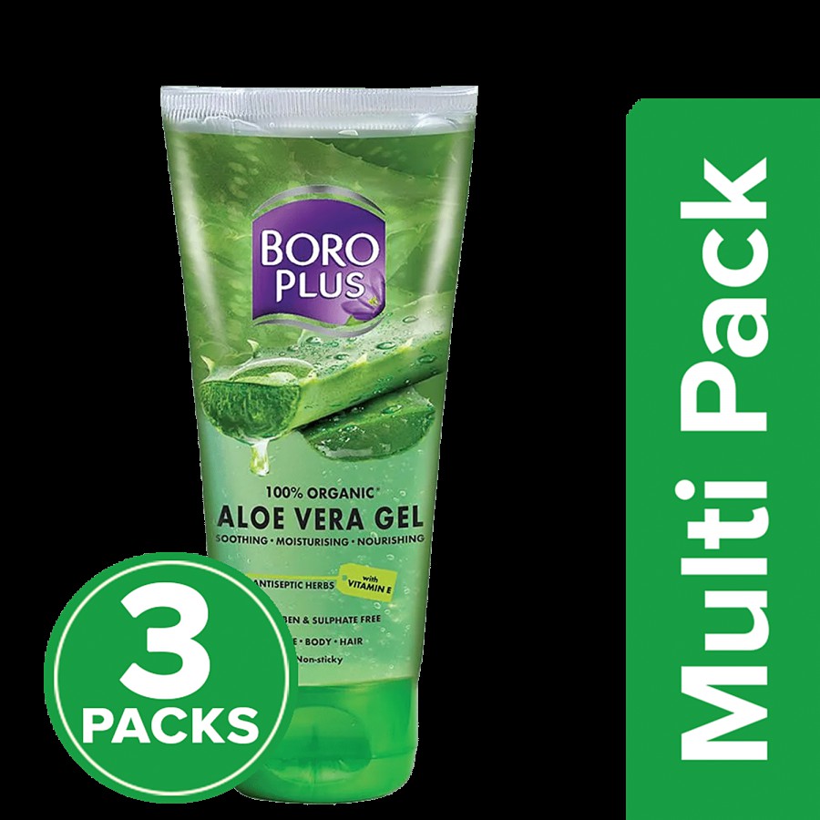 Boroplus Aloe Vera Gel With Vitamin E - Soothing