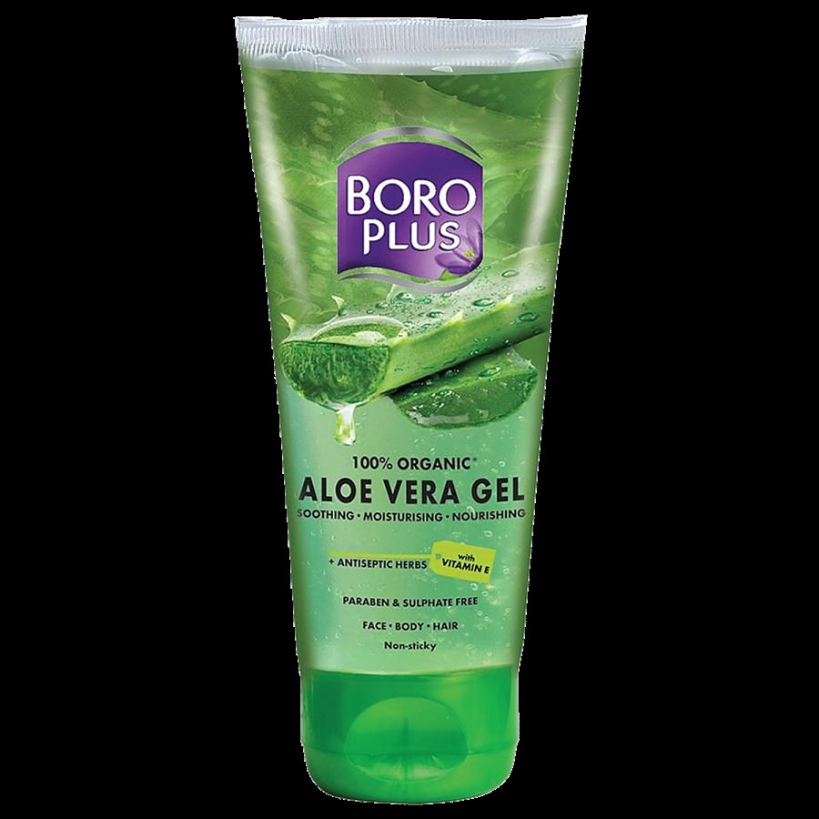 Boroplus Organic Aloe Vera Gel 150 ml + Ayurvedic Antiseptic Cream 80 ml