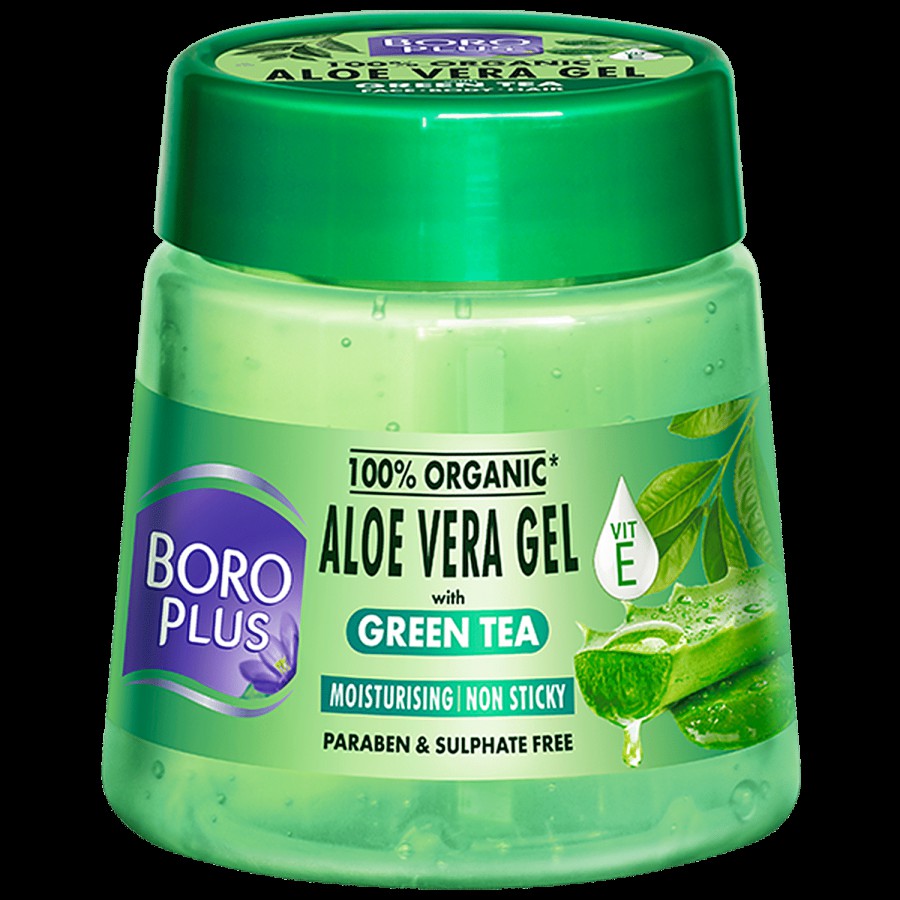 Boroplus Organic Aloe Vera Gel With Green Tea