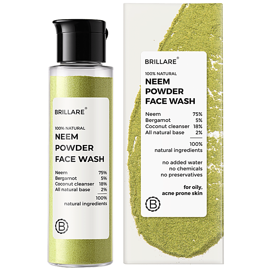 Brillare Face Wash - Neem Powder