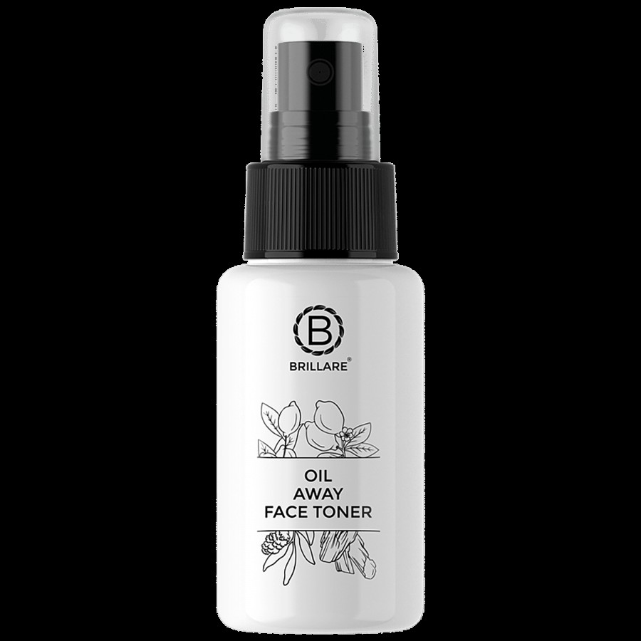 Brillare Oil Away Face Toner - For Acne Prone Skin