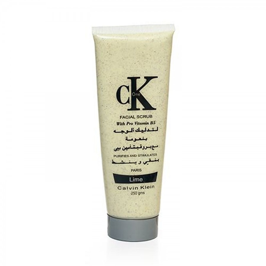 Calvin Klein  Facial Scrub - Lime Gently Scrubs Purifies & Stimulates