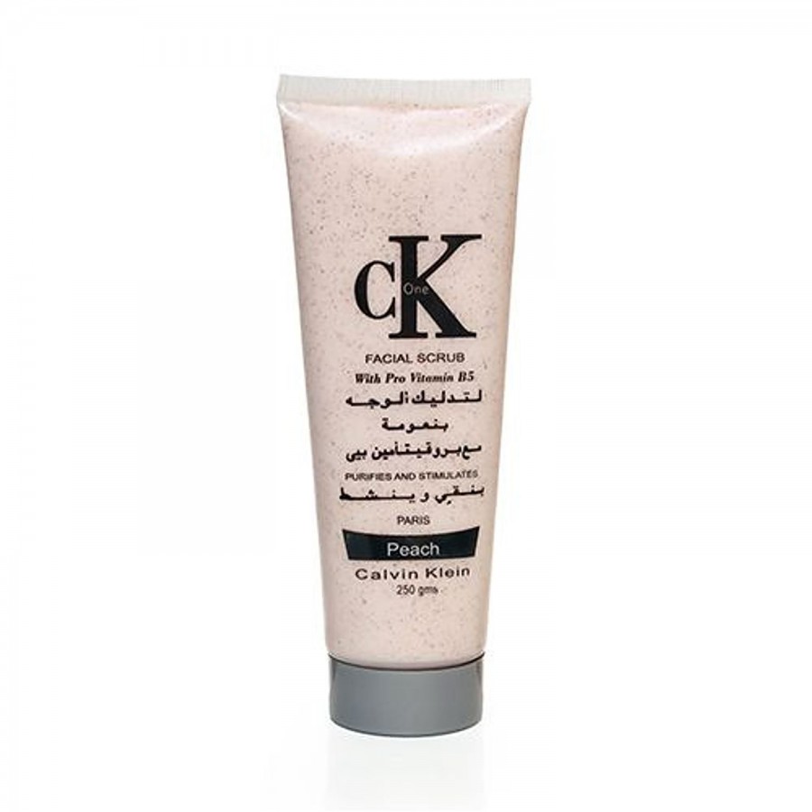 Calvin Klein  Facial Scrub - Peach With Pro Vitamin B5 Purifies & Stimulates