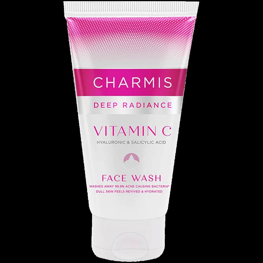 Charmis Deep Radiance Vitamin C Hyaluronic & Salicylic Acid Face Wash