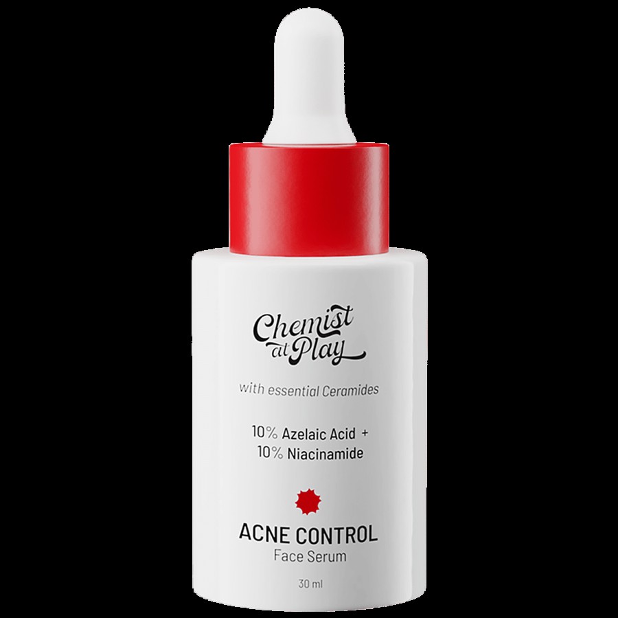 Chemist At Play  Acne Control Face Serum - Cleans Pores