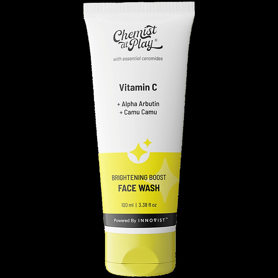 Chemist At Play  Brightening Boost Face Wash - With Vitamin C