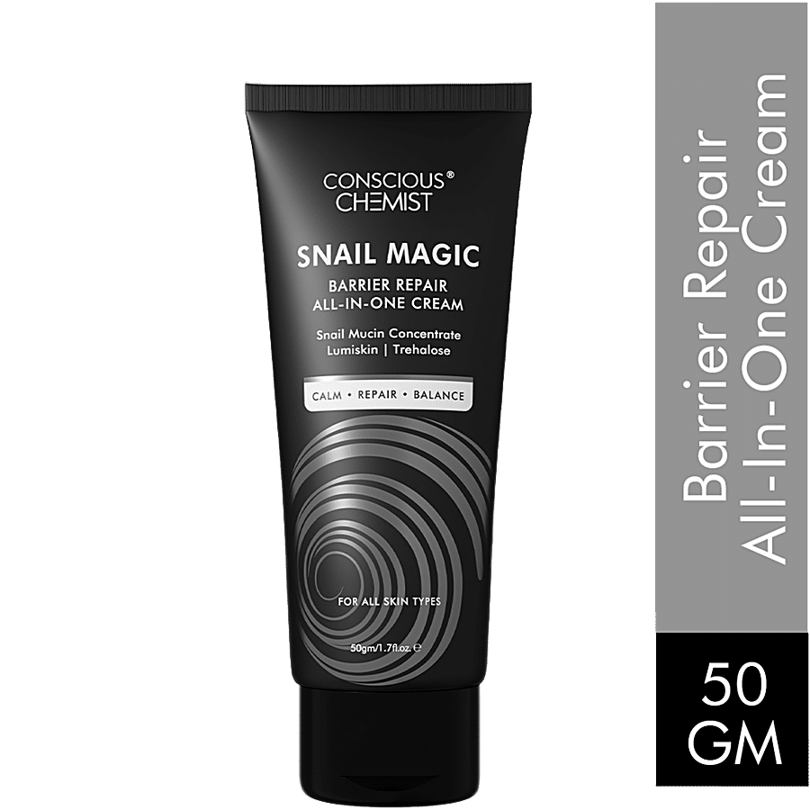 Conscious Chemist Snail Magic Barrier Repair All-In-One Cream