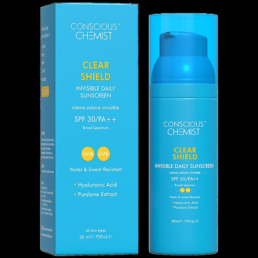 Conscious Chemist Clear Shield Visible Daily Sunscreen - SPF 30/PA++