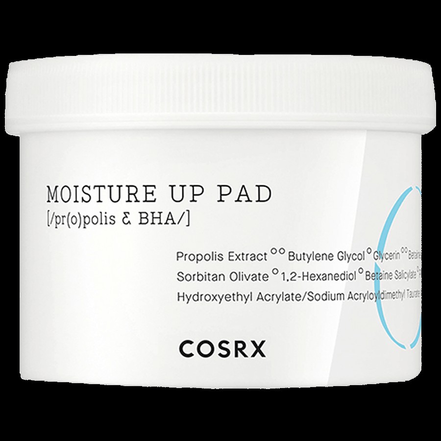 CosRx One Step Moisture Up Pad - Removes Dead Skin Cells & Excess Sebum