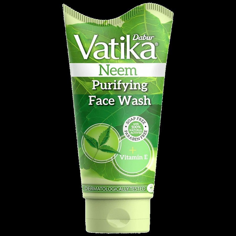 Dabur Neem Purifying Face Wash - With Vitamin E