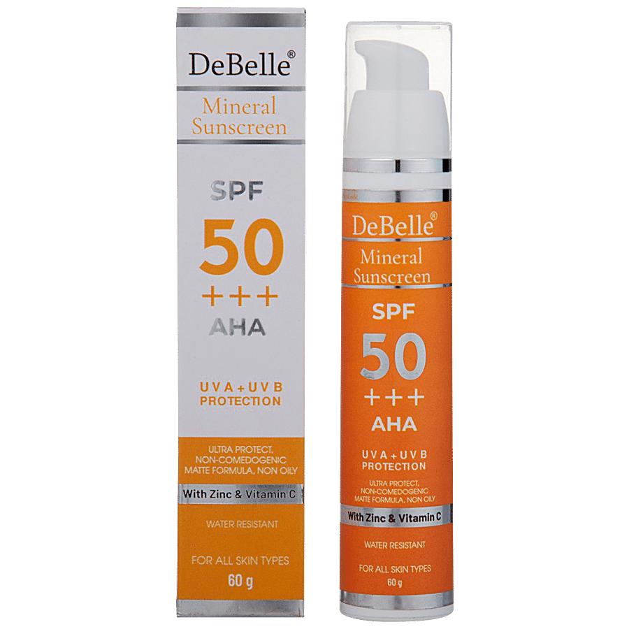 DeBelle Mineral Sunscreen - SPF 50+++ AHA