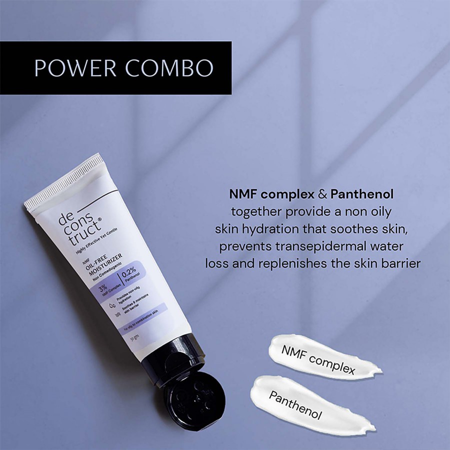 Deconstruct Oil-Free Moisturizer for Oily Skin - 3% NMF Complex + 0.2% Panthenol