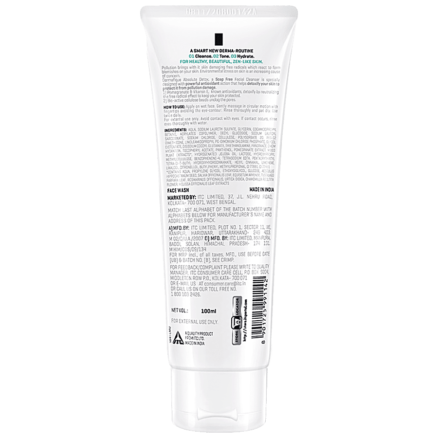 Dermafique Absolute Detox - Facial Cleanser